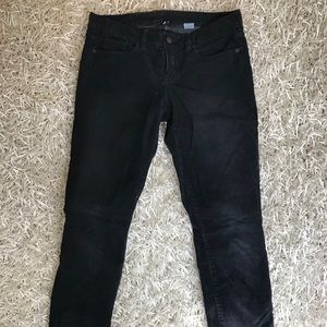 J. Crew Navy Black Corduroy Pants